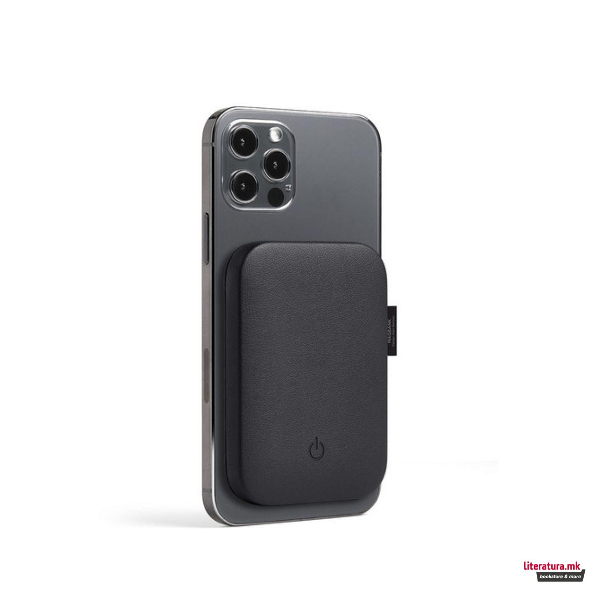 Магнетен преносен полнач, SOFTPOWER MAGBANK, црн 