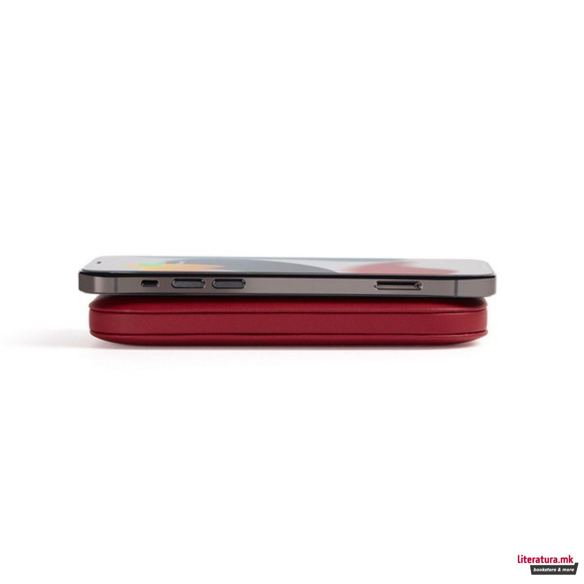 Преносен полнач, SOFTPOWER QI, црвен 