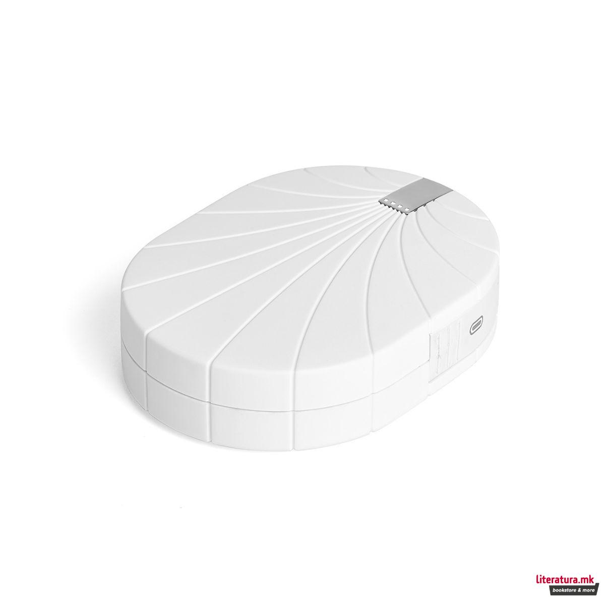 Преносен полнач, BALI - 10000 mAh, бел 