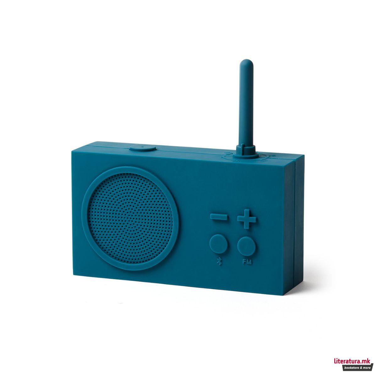 Радио/Bluetooth звучник, TYKHO 3, темносин 