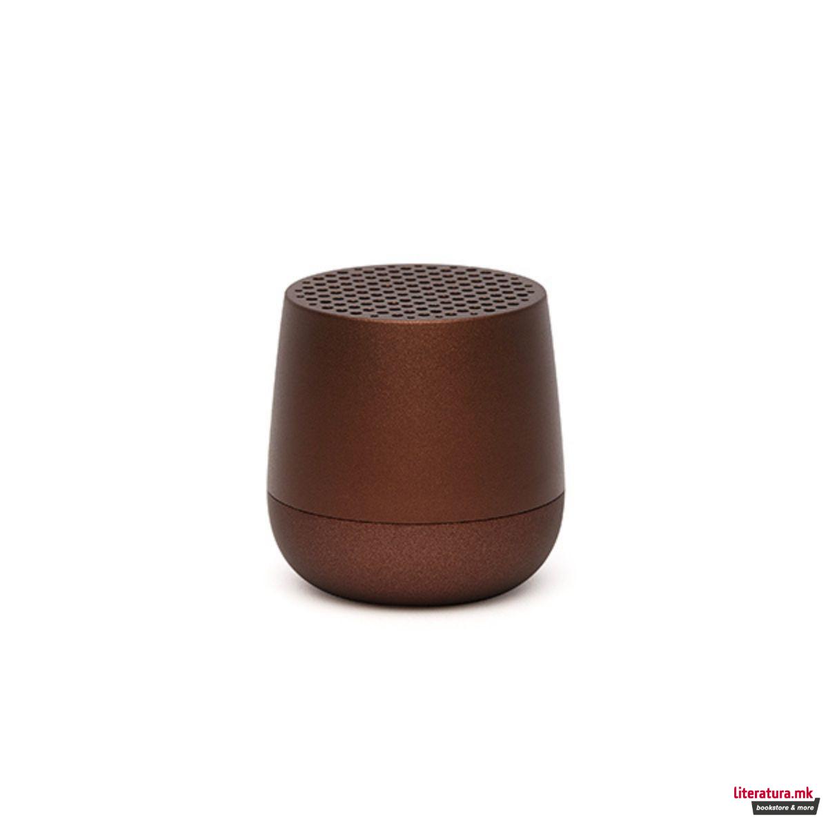 Безжичен Bluetooth звучник, MINO+, бронзен 