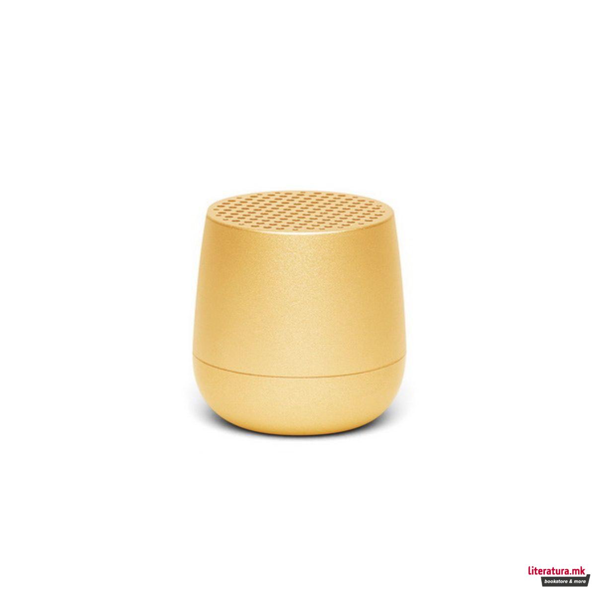 Безжичен Bluetooth звучник, MINO+, светложолт 