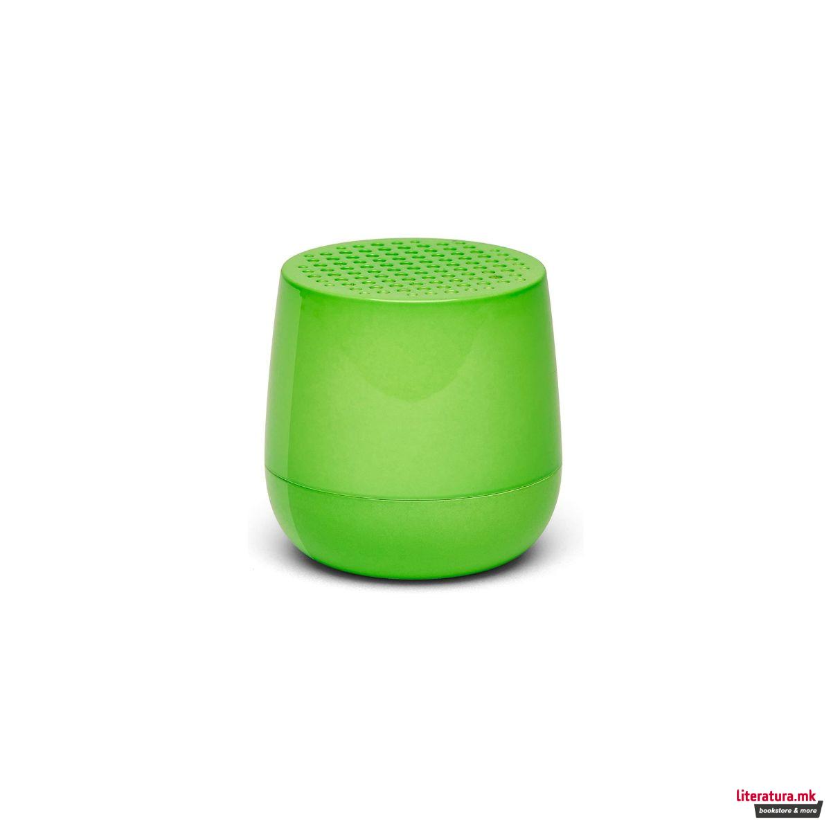 Безжичен Bluetooth звучник, MINO+, флуоресцентно зелен 