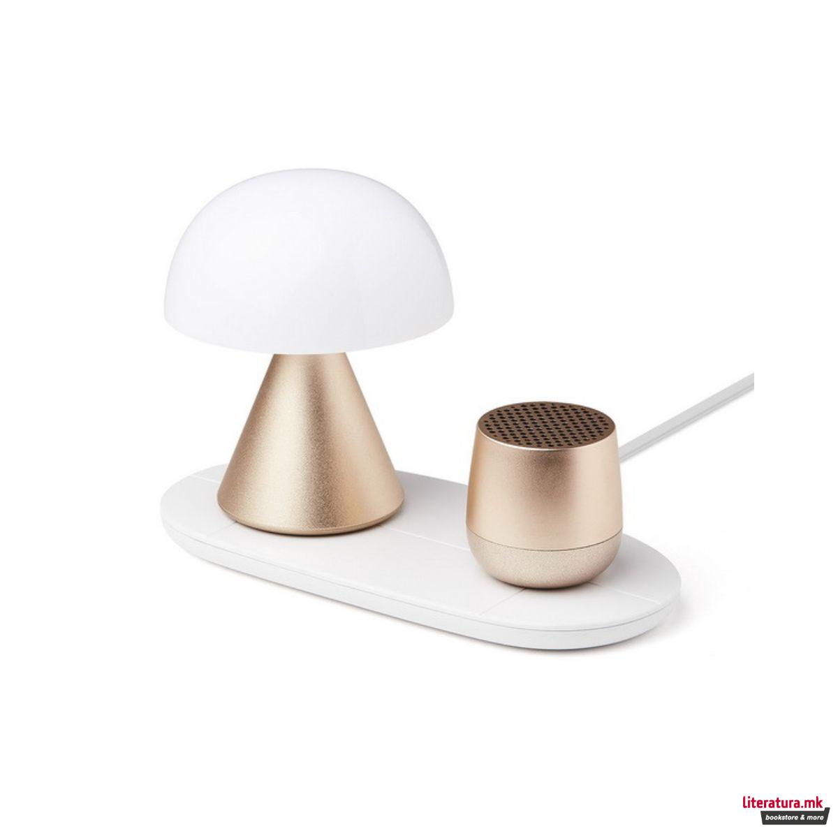 Мини преносен полнач, DUO, бел 