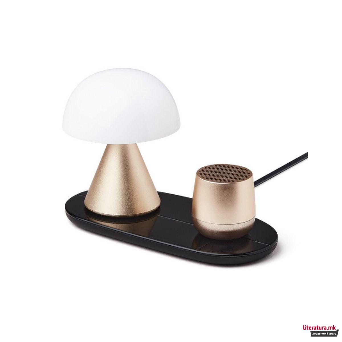 Мини преносен полнач, DUO, црн 