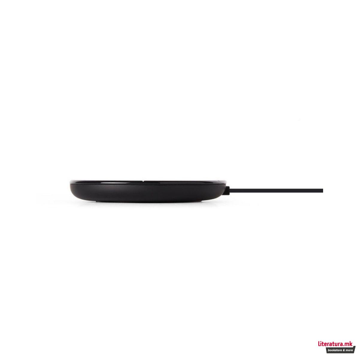 Мини преносен полнач, DUO, црн 