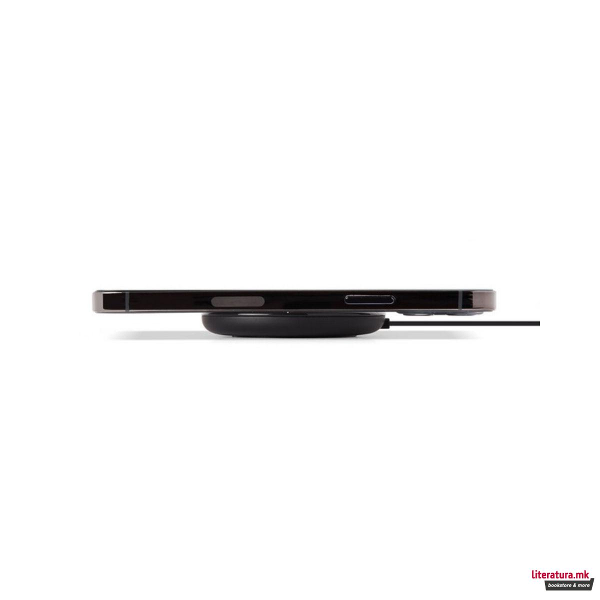 Мини преносен полнач, DUO, црн 