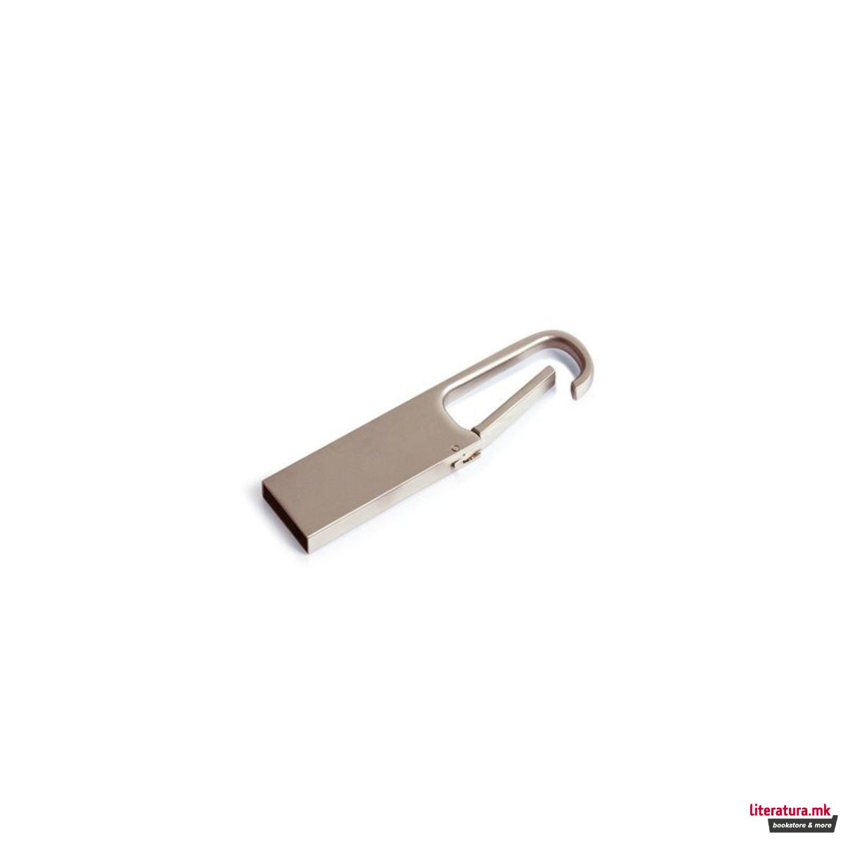 Приврзок за клучеви - USB, HOOK 3.0, златен 