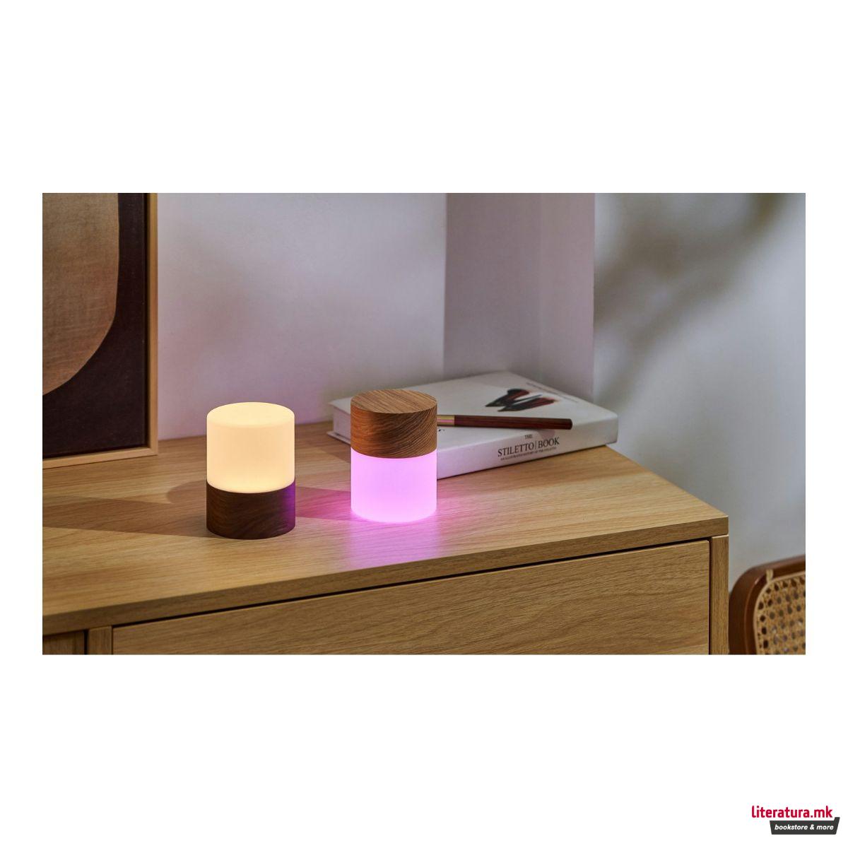 Столна ламба, Lemelia - Large Walnut 