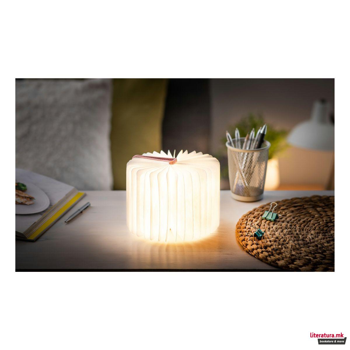 Столна ламба, Smart Book Light - Mini Blush Pink 