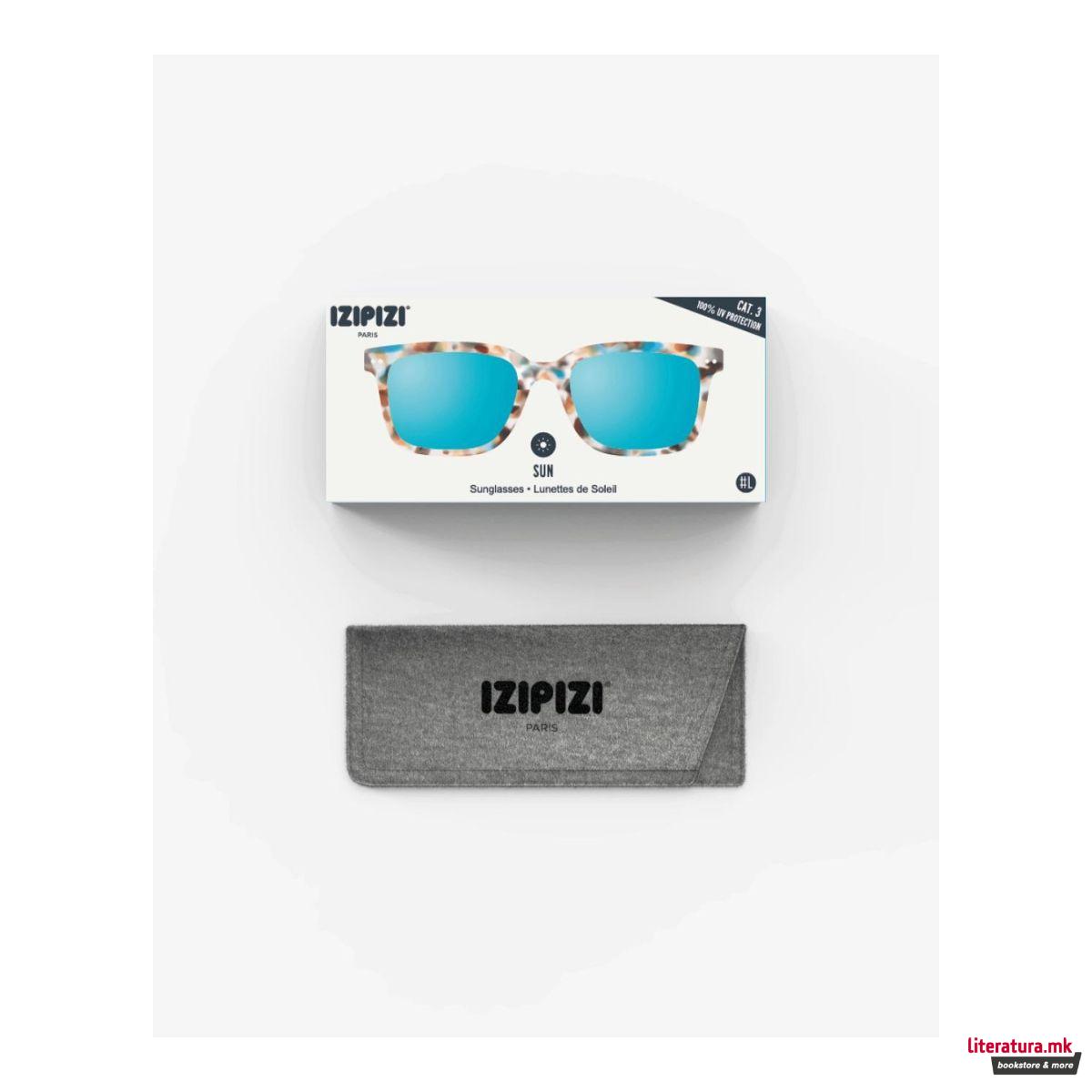 Очила за сонце, #L Blue Tortoise Mirror 