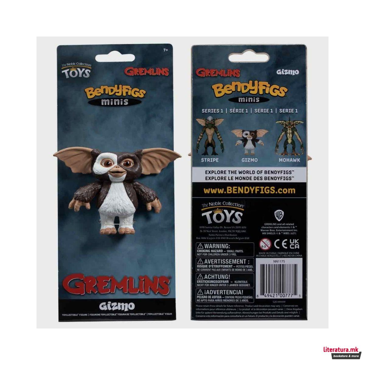 Фигура, Gremlins - Gizmo (Bendyfigs Minis) 