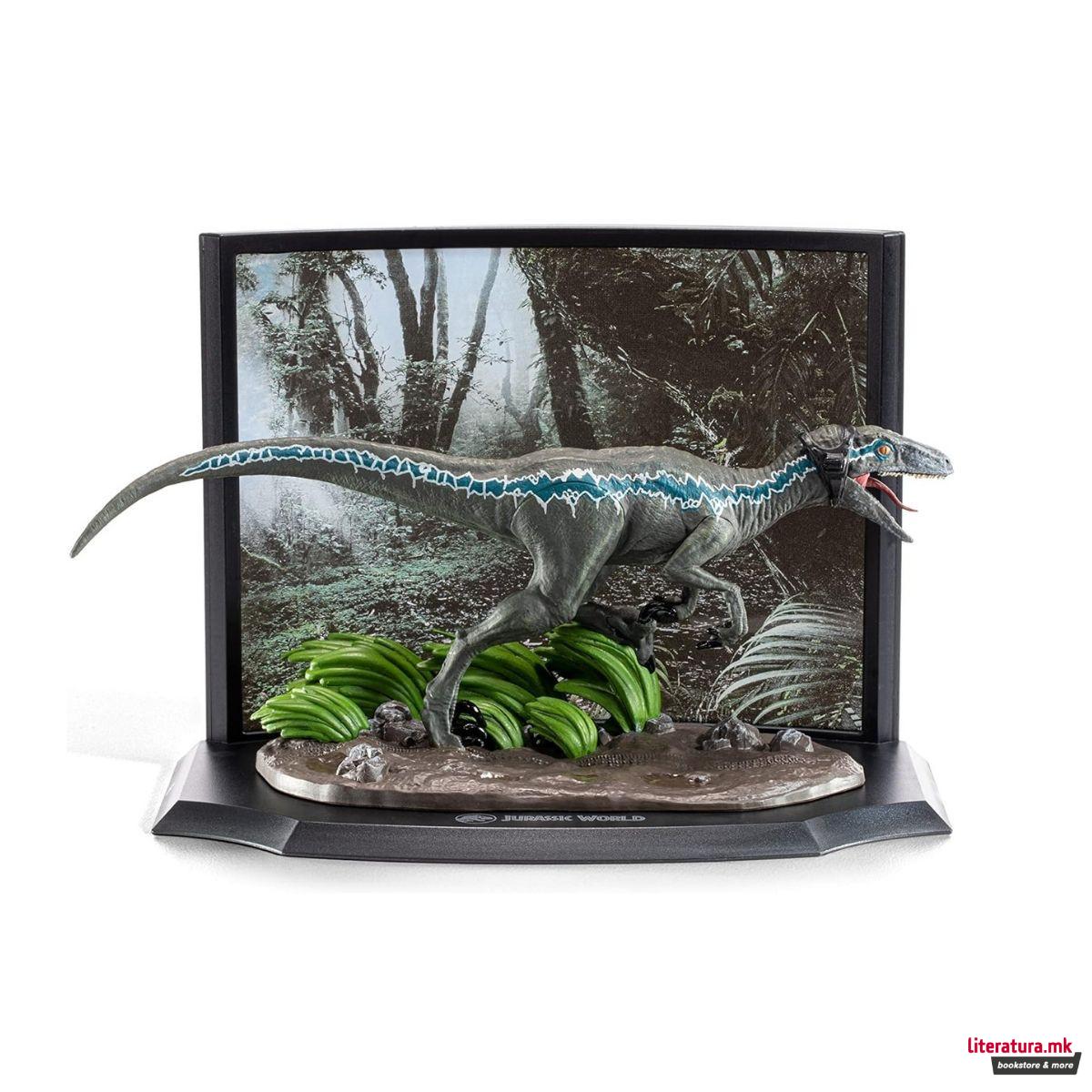 Диорама, Jurassic World Toyllectible Treasures - Blue Raptor Recon 