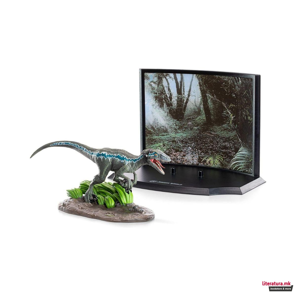 Диорама, Jurassic World Toyllectible Treasures - Blue Raptor Recon 