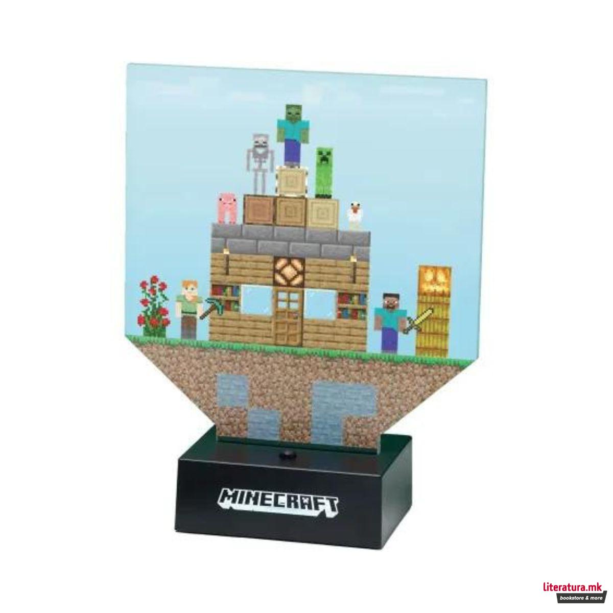 Столна ламба, Minecraft - Build a Level 
