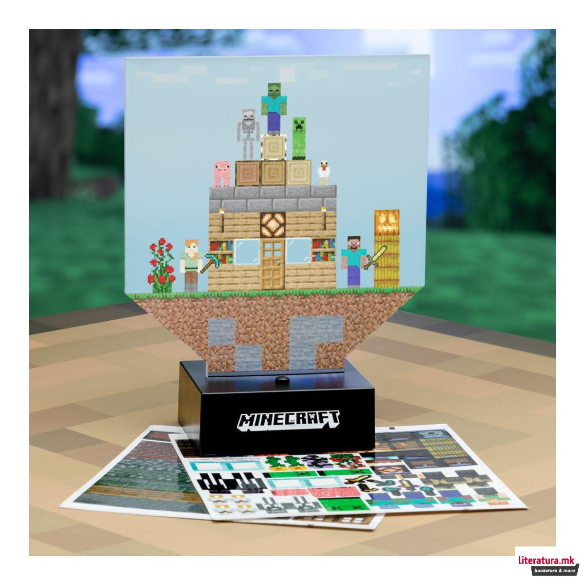 Столна ламба, Minecraft - Build a Level 