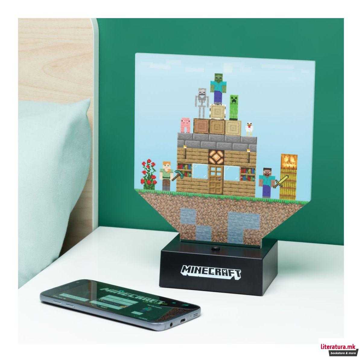 Столна ламба, Minecraft - Build a Level 