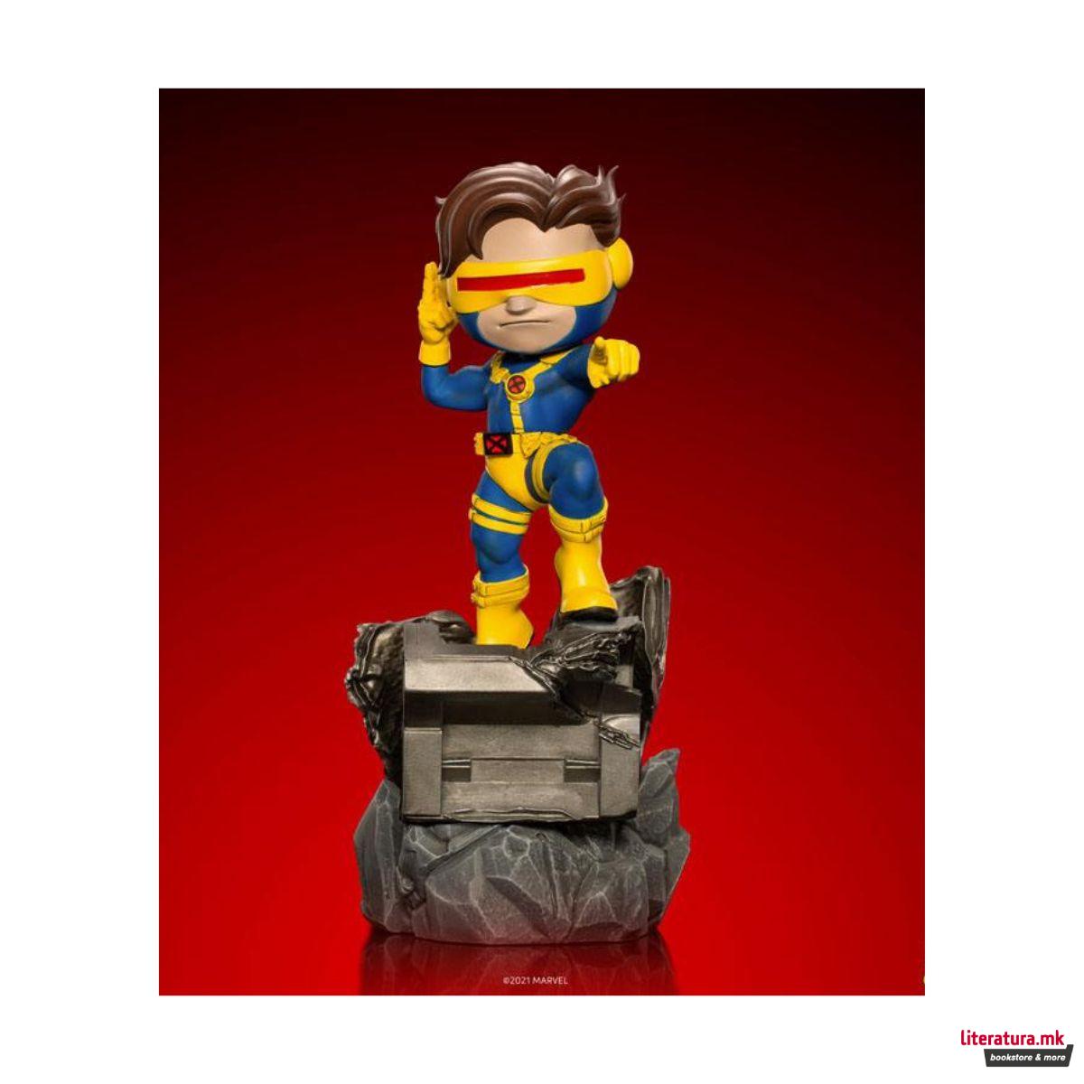 Фигура, Marvel: X-Men - Cyclops (MiniCo), 21 cm 