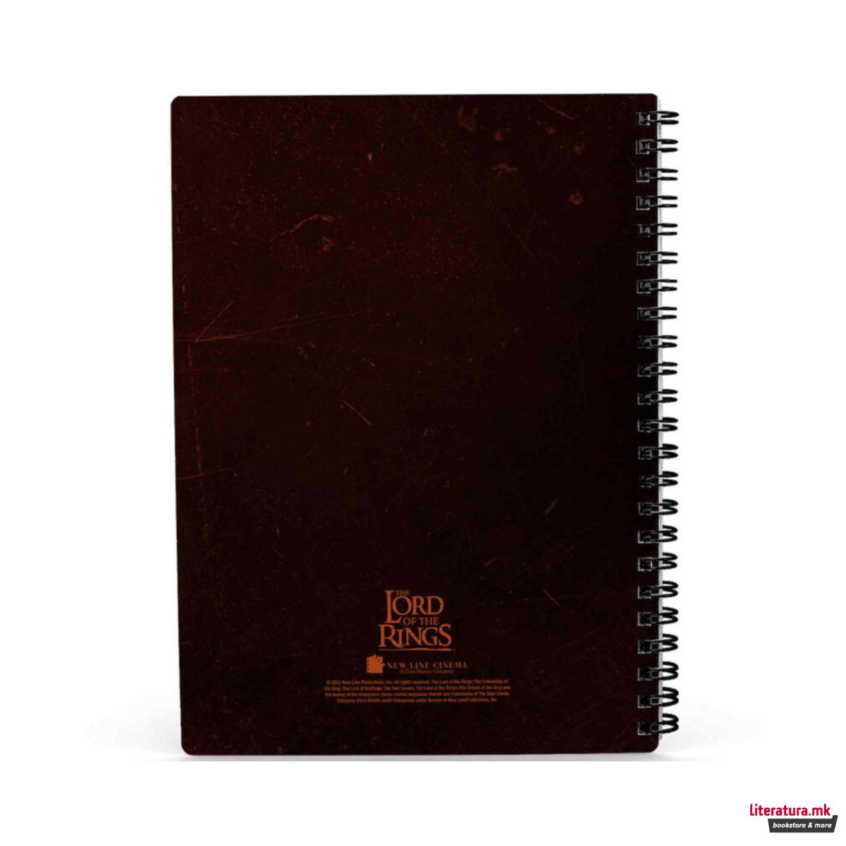 Нотес со 3D ефект, Lord of the Rings - Mordor Evil Army 