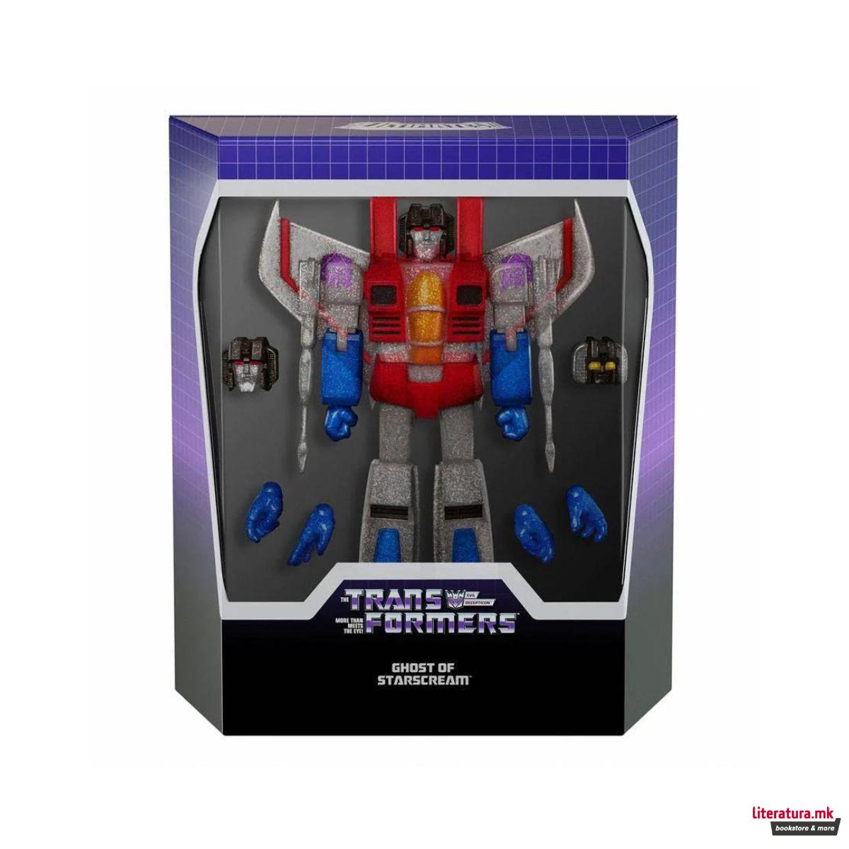 Фигура, Transformers: Ultimates Wave 1 - Ghost of Starscream, 20 cm 