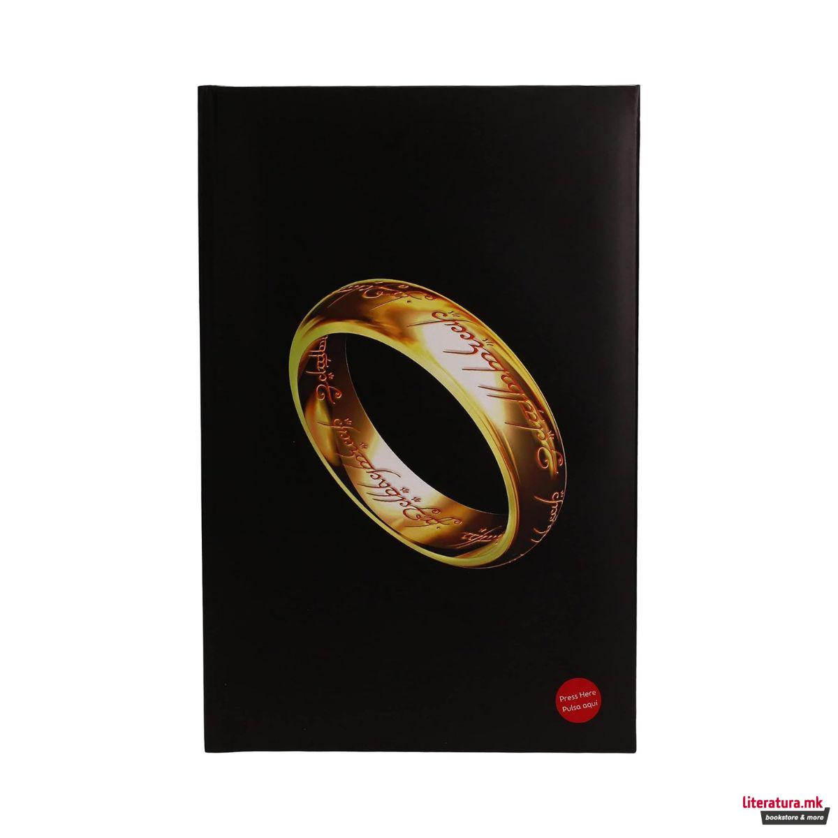 Нотес со светлечка корица, Lord of the Rings - The One Ring, A4 