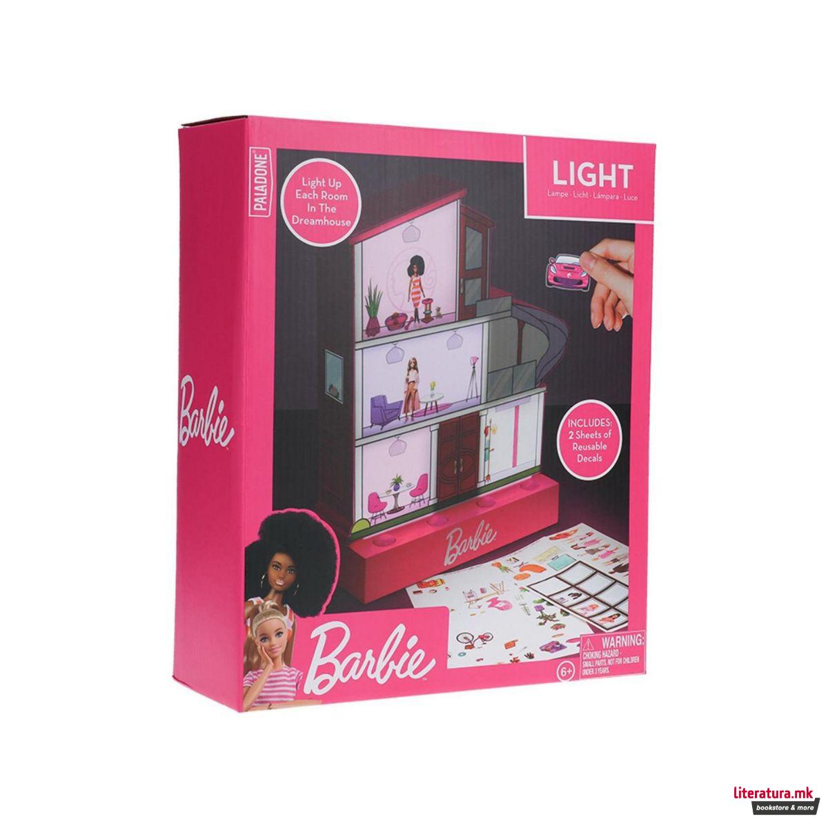 3D столна ламба со стикери, Barbie Dreamhouse 