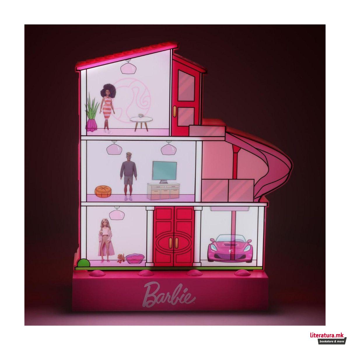 3D столна ламба со стикери, Barbie Dreamhouse 