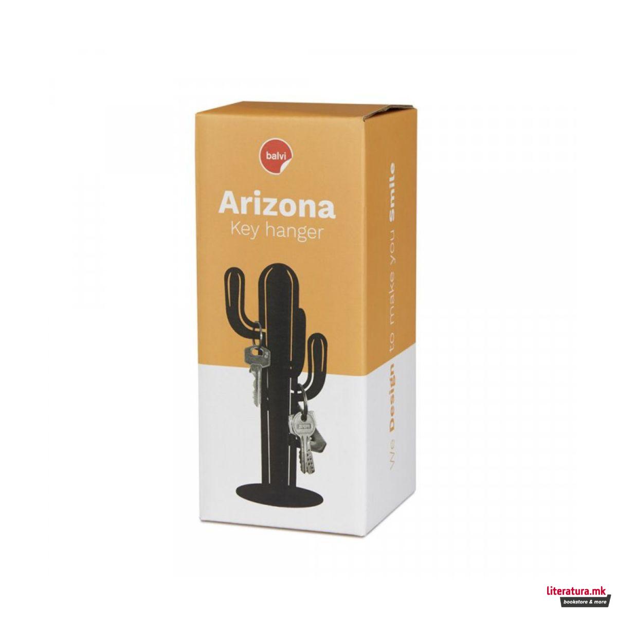 Држач за клучеви, Arizona, црн 