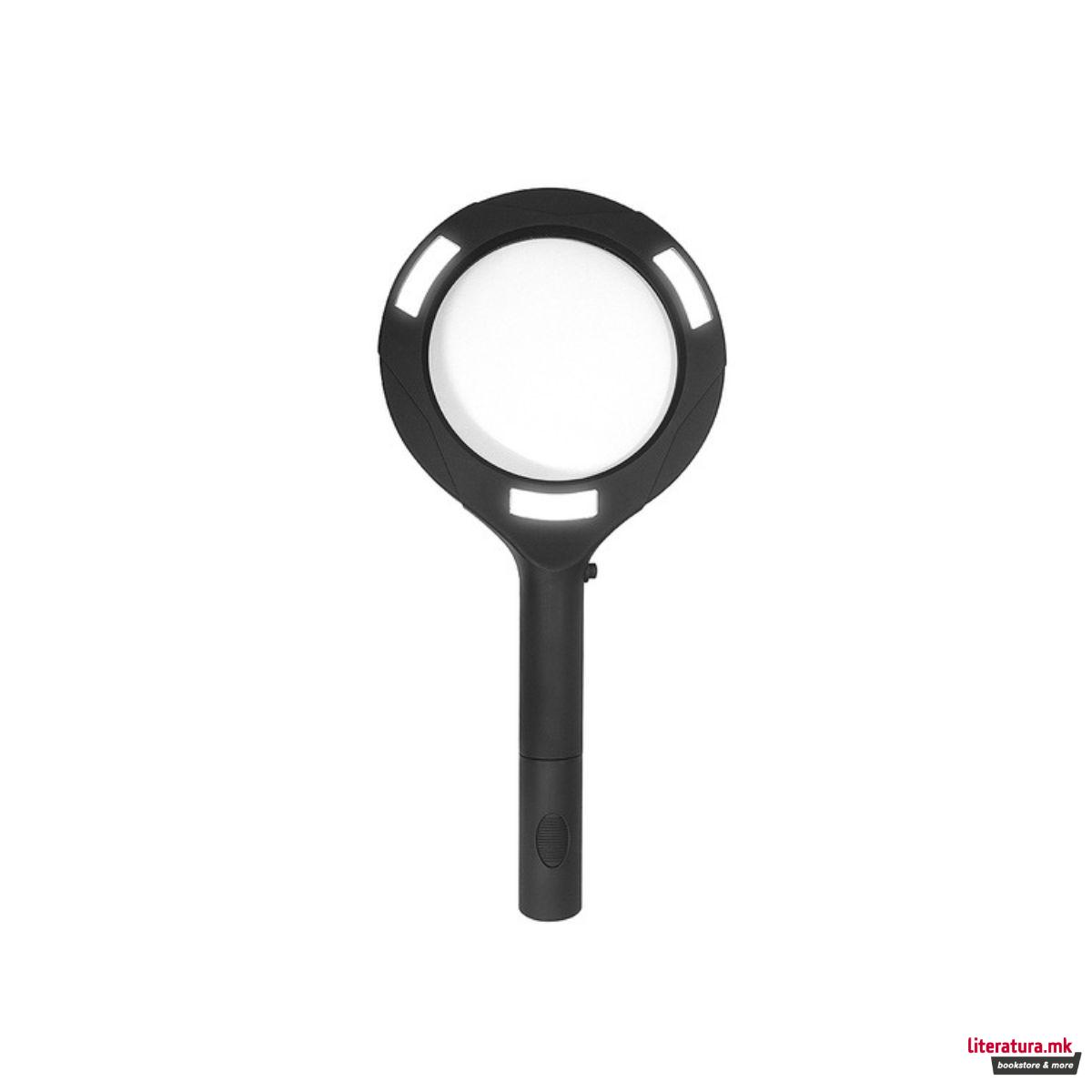 Лупа со LED ламба, Zoom 