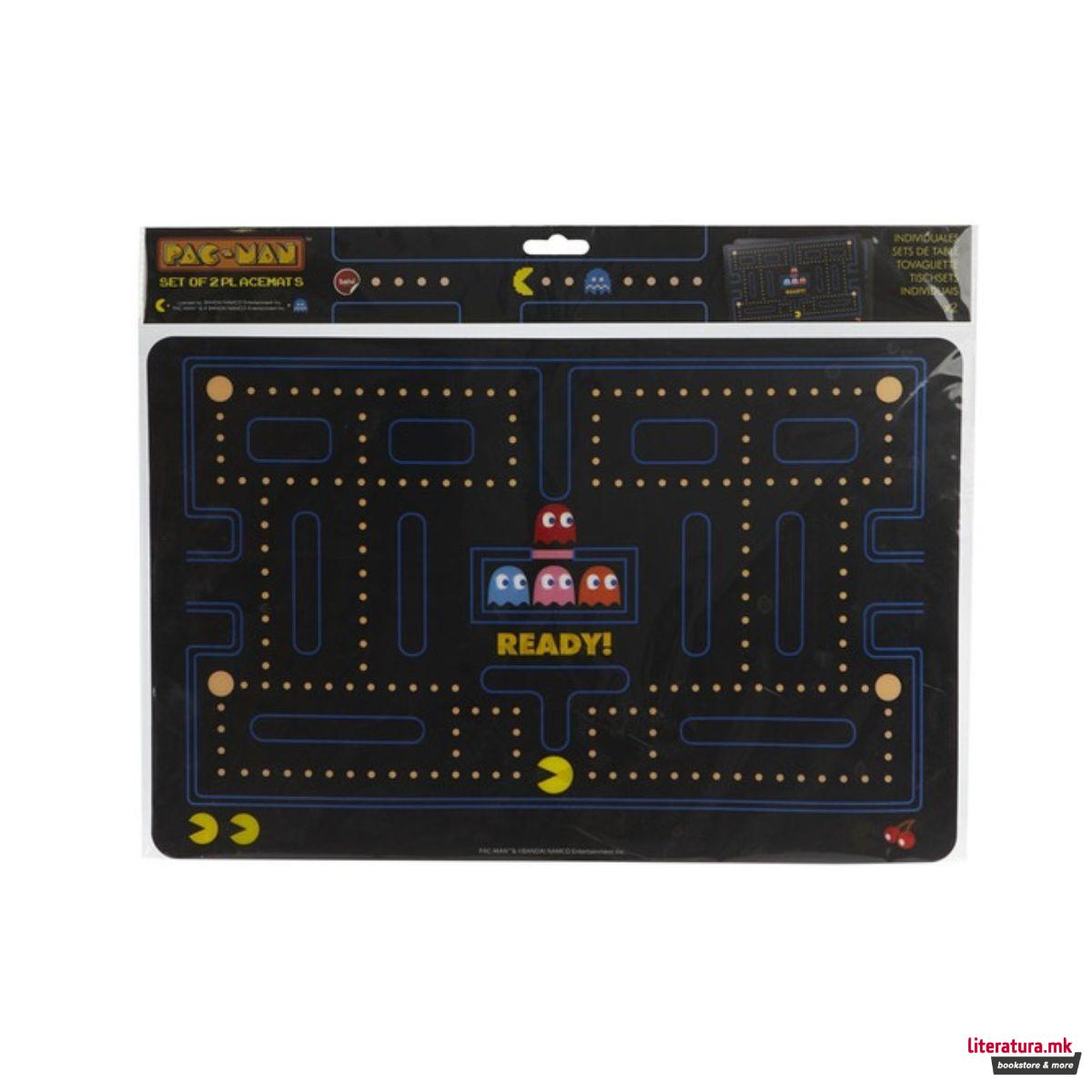 Сет од 2 подлоги за на маса, Pac-Man