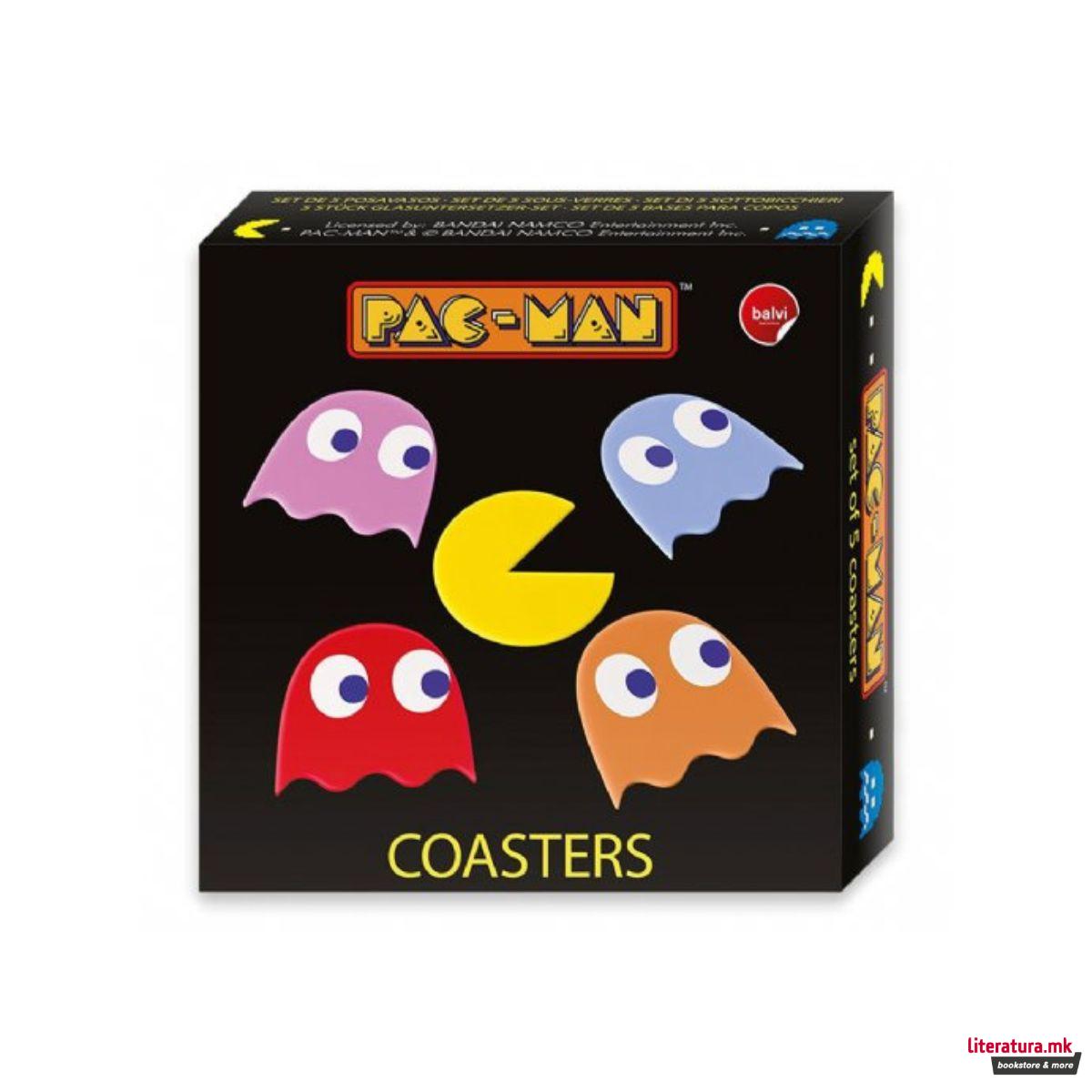 Сет од 5 подметачи, Pac-Man 