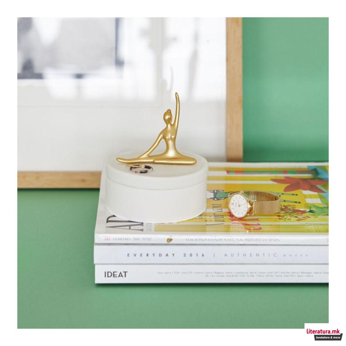 Порцеланска кутија за накит, Ballerina