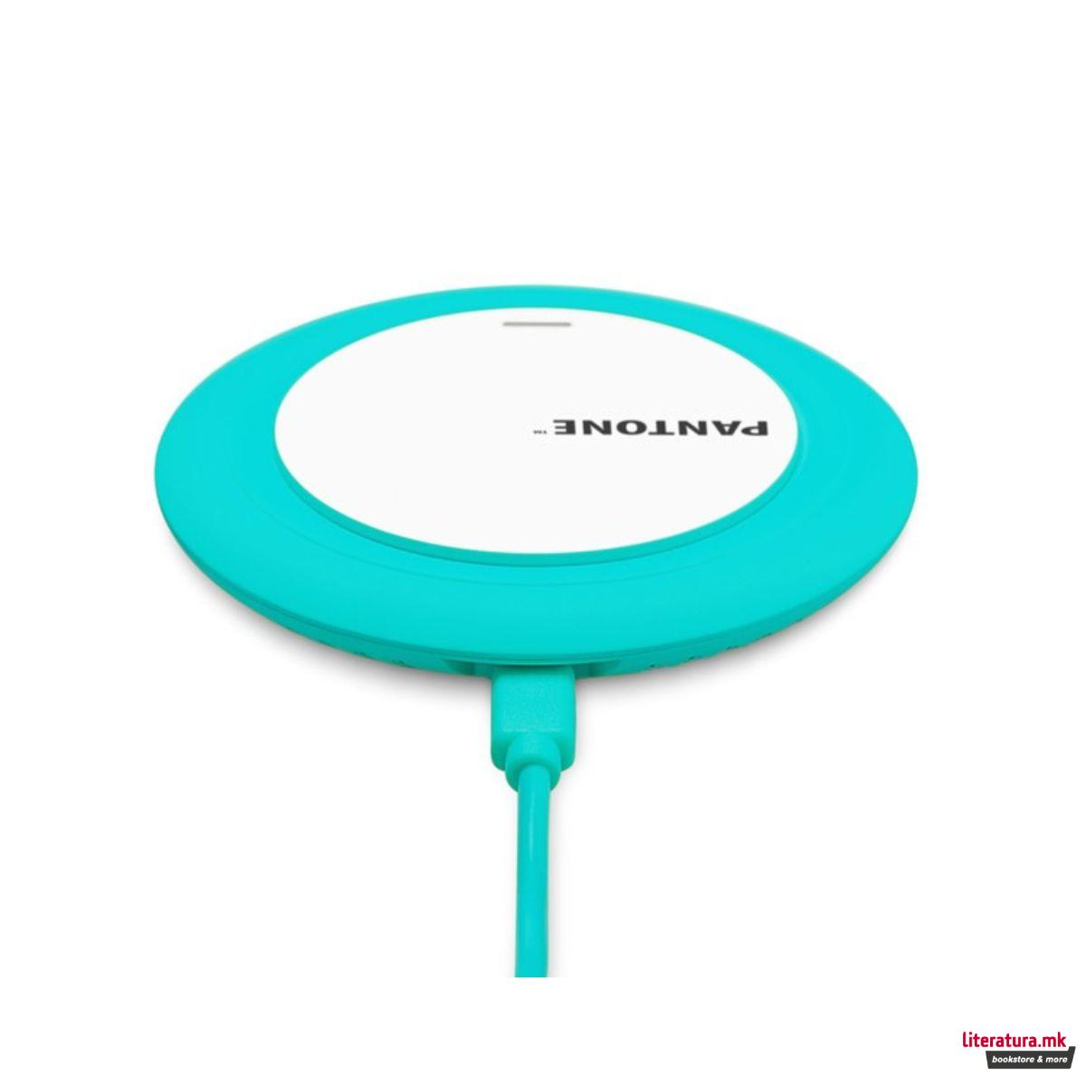 Преносен полнач, Pantone, тиркизен 