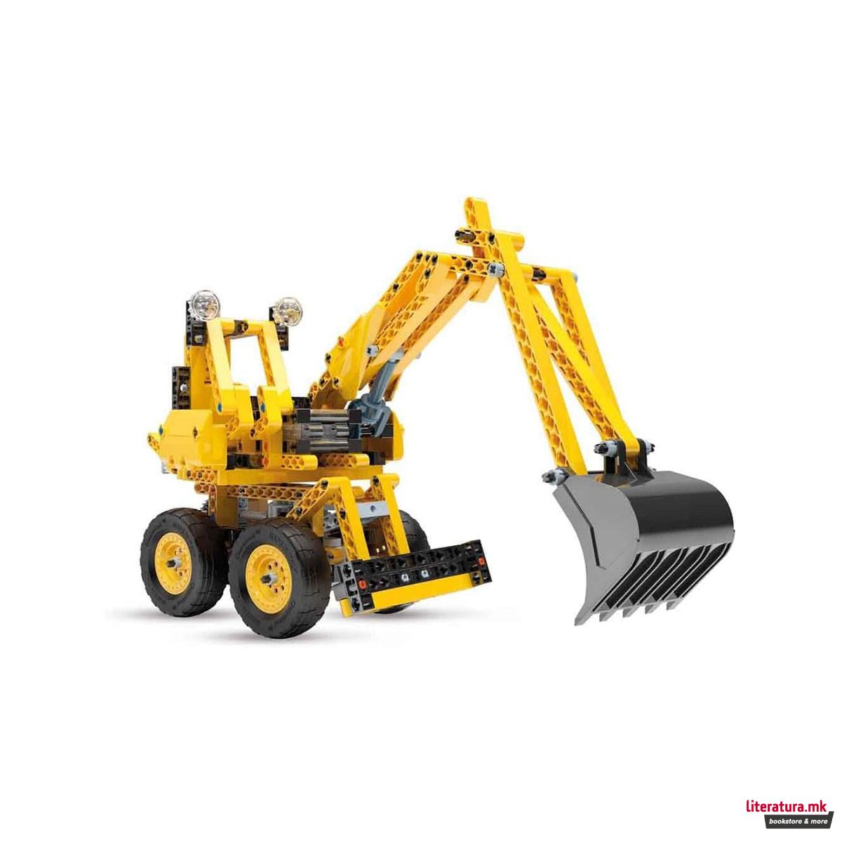 СТЕМ сет, Science&Play Build - Mechanics: Bulldozer 