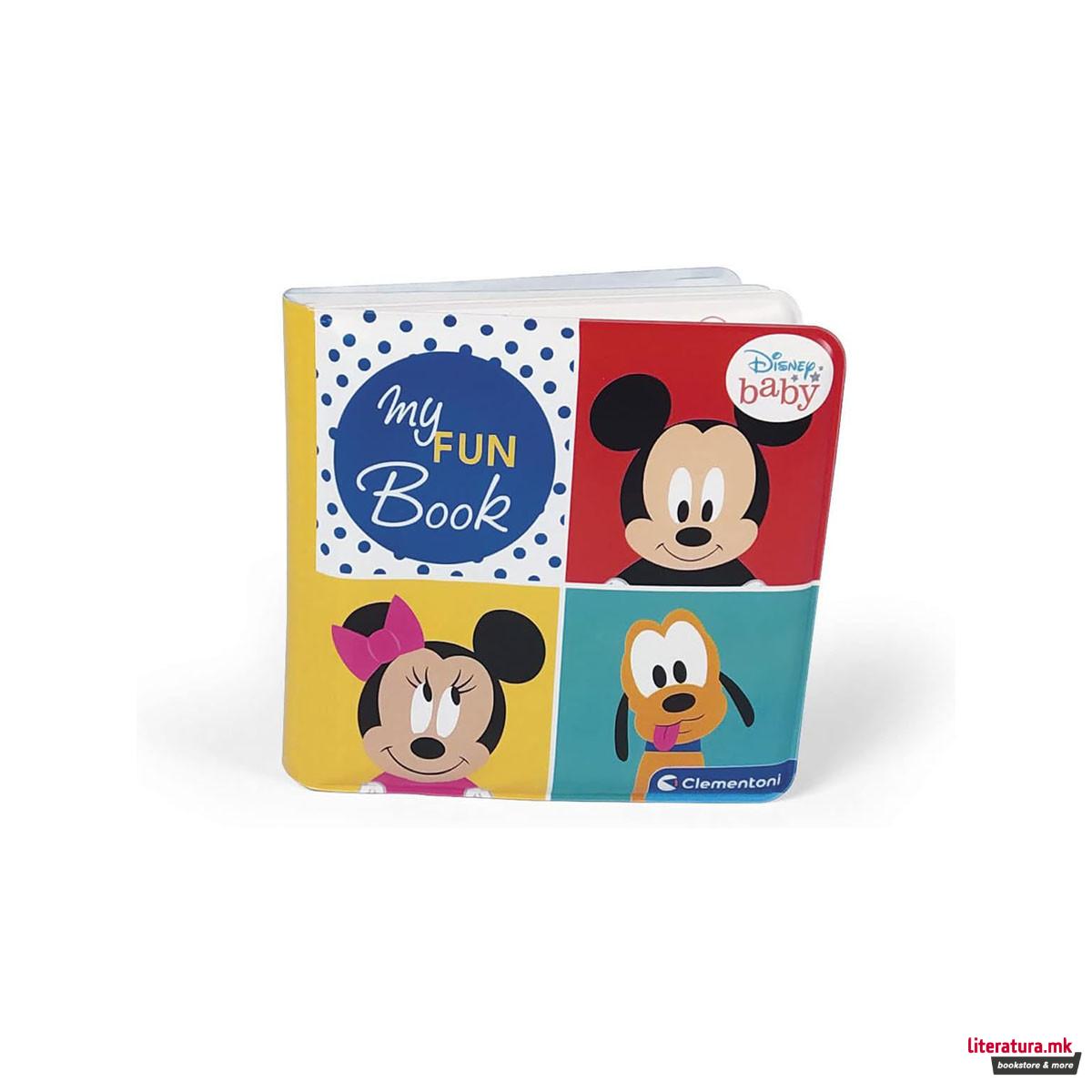 Мека едукативна книга, Disney baby - My Fun Book 