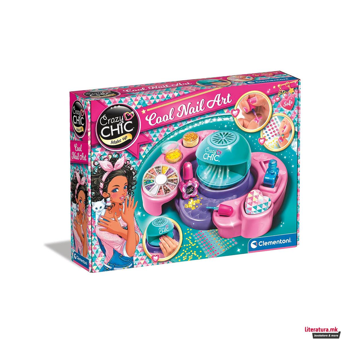 Детски сет за маникир, Crazy Chic - Cool Nail Art 