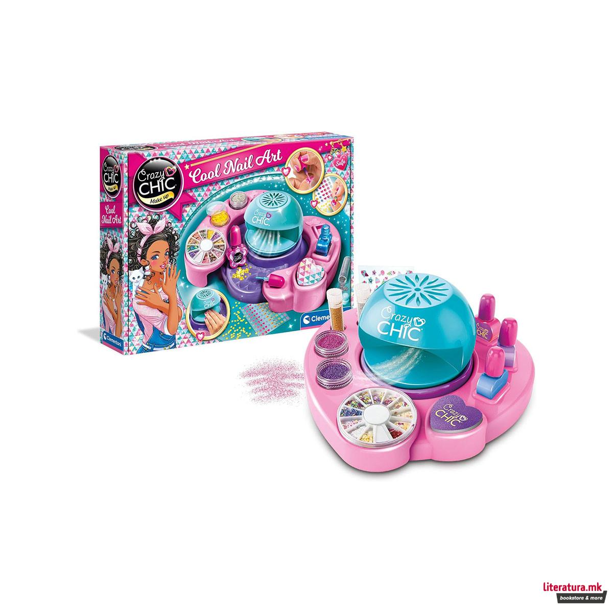 Детски сет за маникир, Crazy Chic - Cool Nail Art 