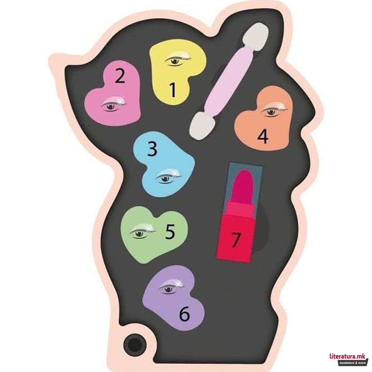 Детски сет за шминка, Crazy Chic - Lovely Make Up Fawn 