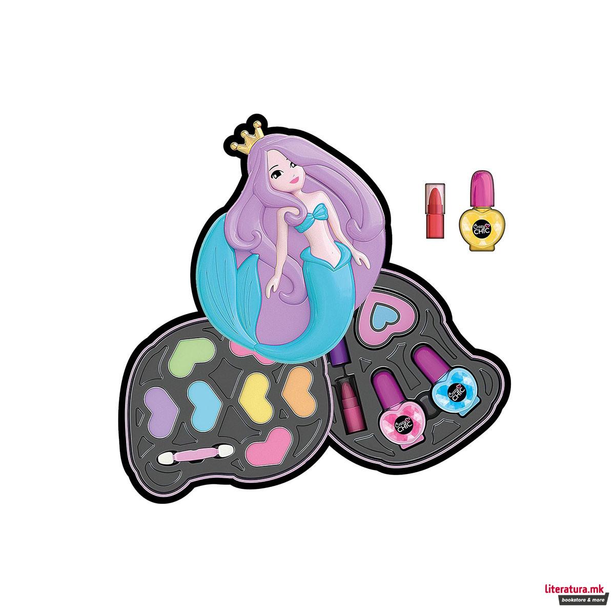 Детски сет за шминка, Crazy Chic - Lovely Make Up Mermaid 