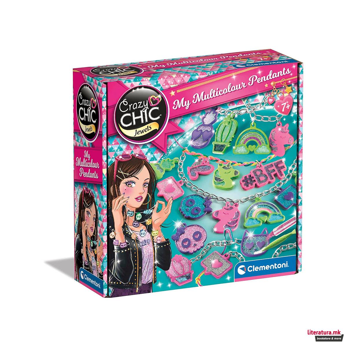 Сет за изработка на накит, Crazy Chic Jewels - My Multicolour Pendants 