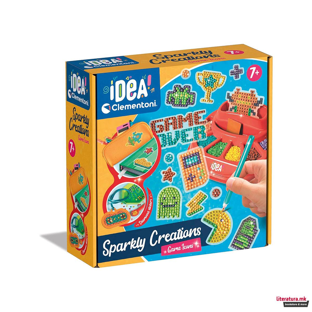 Сет за изработка, Idea! - Sparkly Creations: Game Icons 