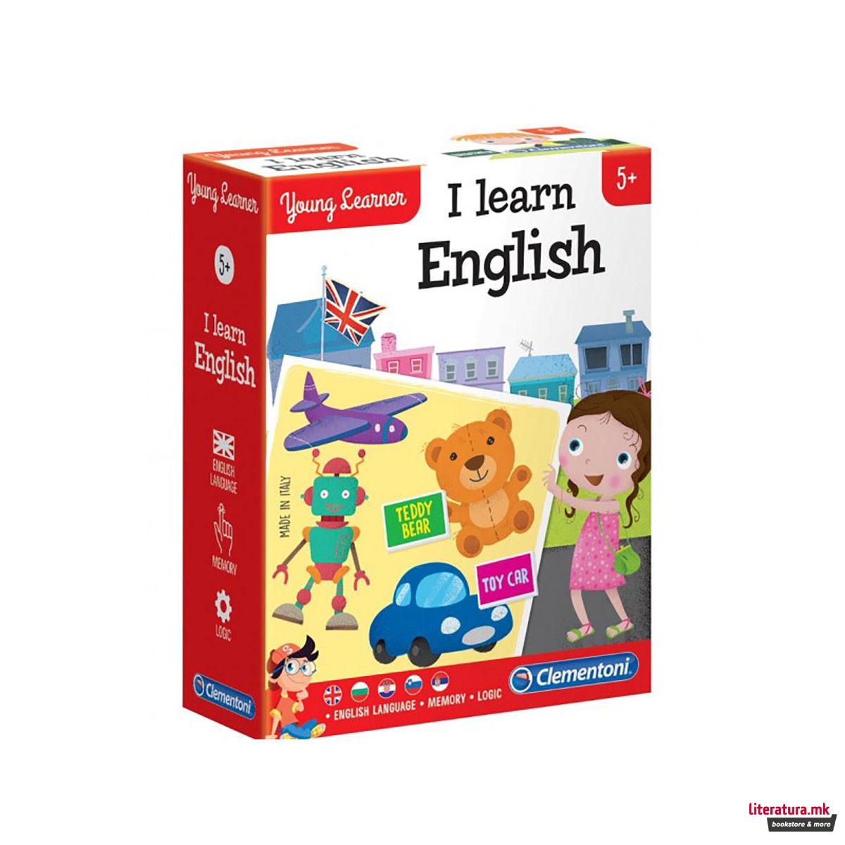 Едукативен сет, Young Learner - I Learn English 