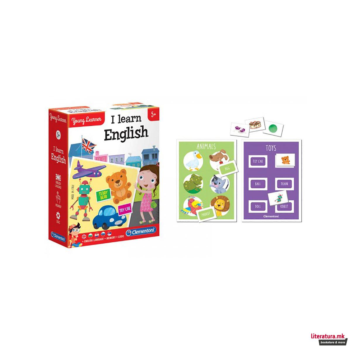 Едукативен сет, Young Learner - I Learn English 