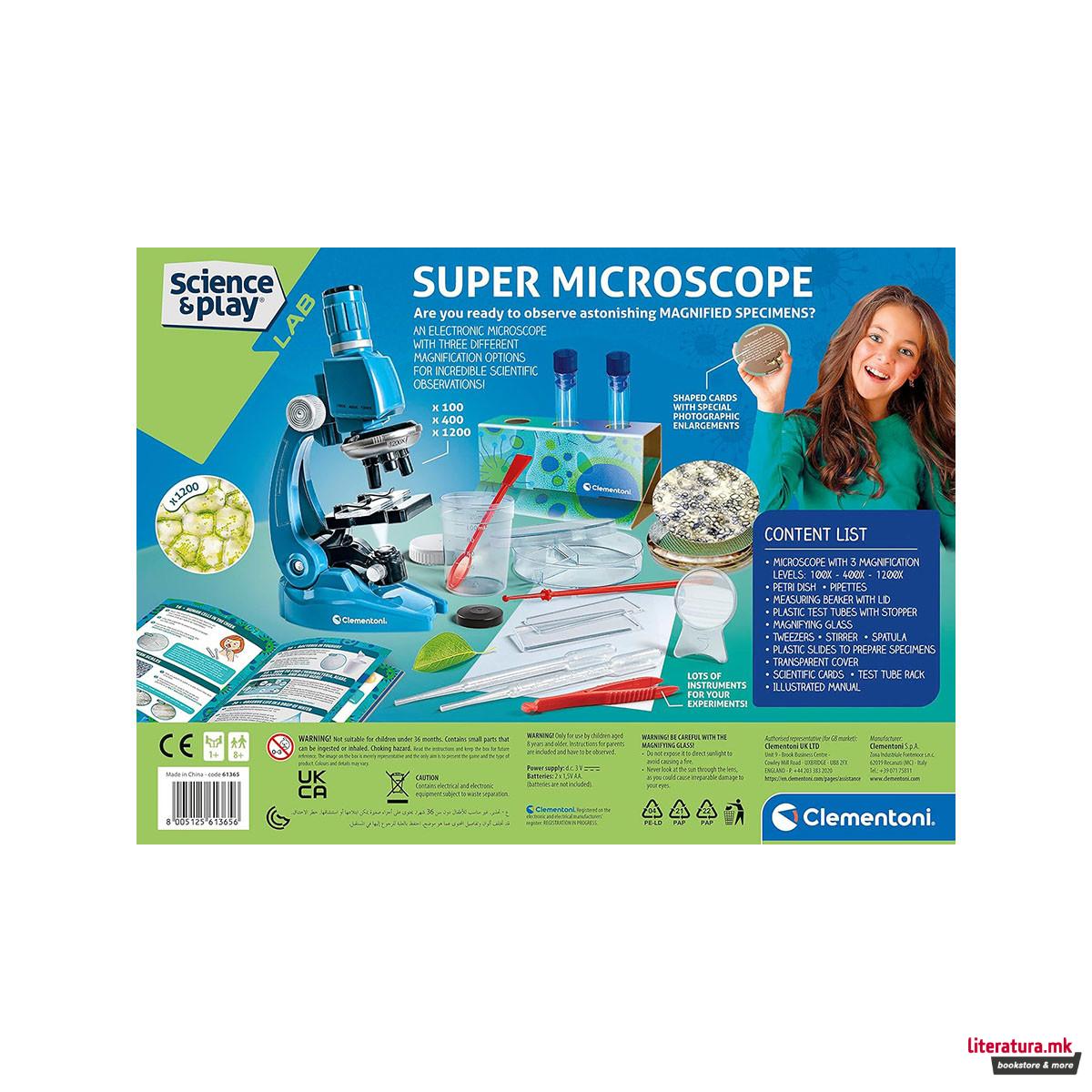 Детски микроскоп, Science&Play - Super Microscope 