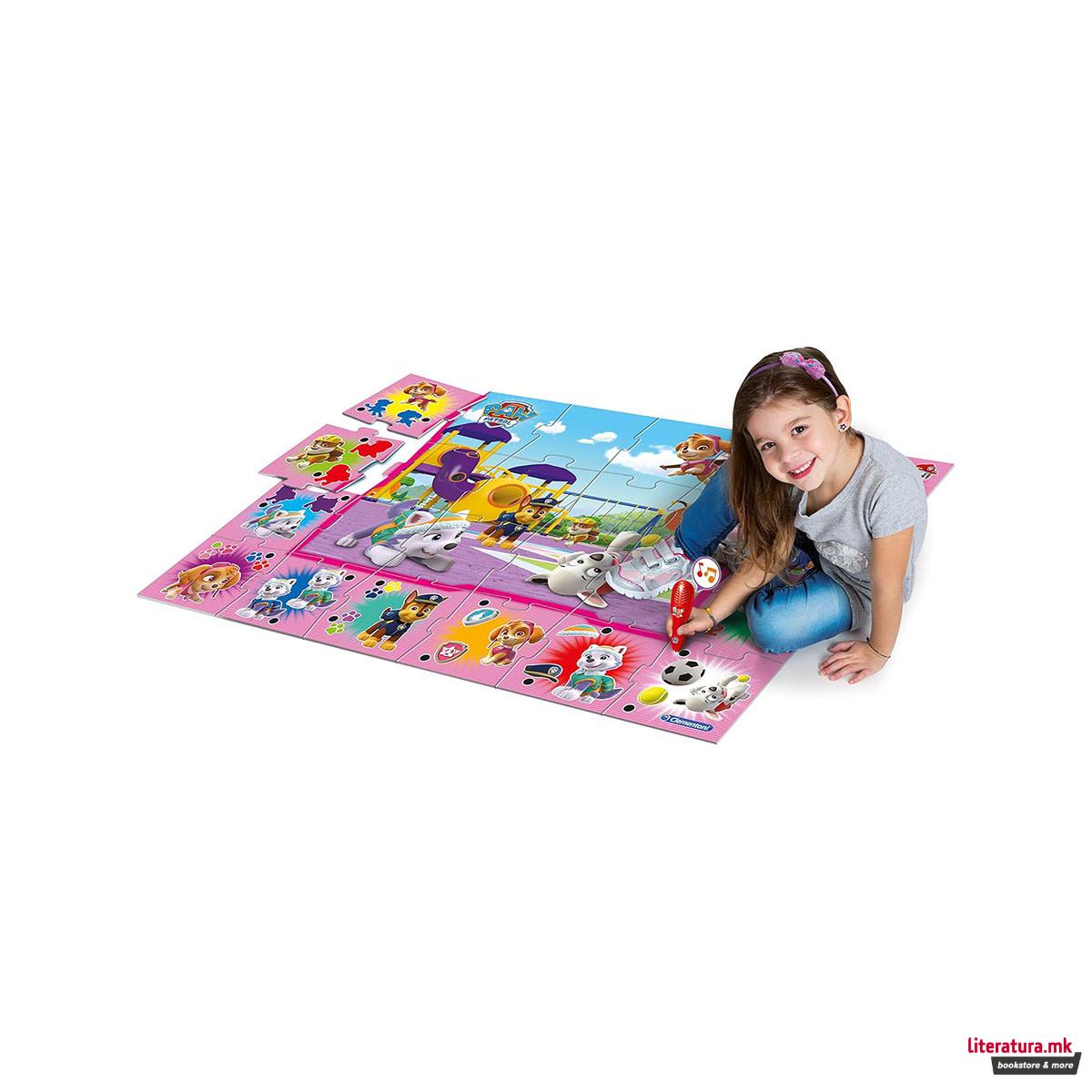 Џиновска подна сложувалка, Paw Patrol - розева 