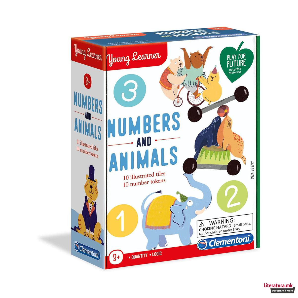 Едукативен сет, Young Learner - Numbers and Animals 