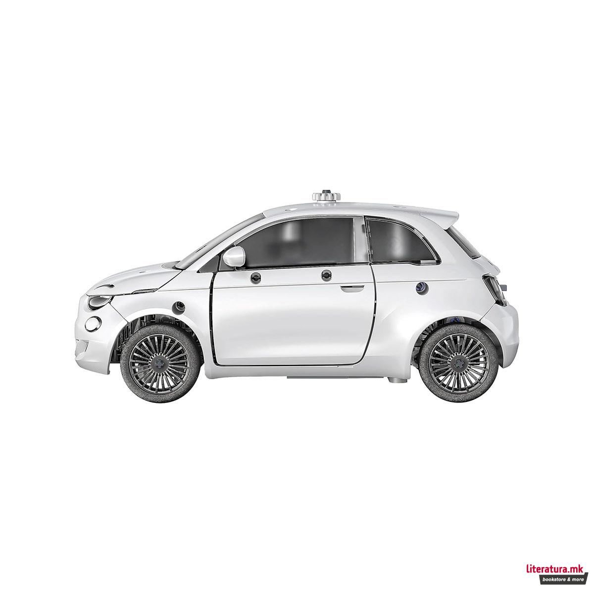 СТЕМ сет, Science&Play: Build - Mechanics: Fiat 500 Electric 