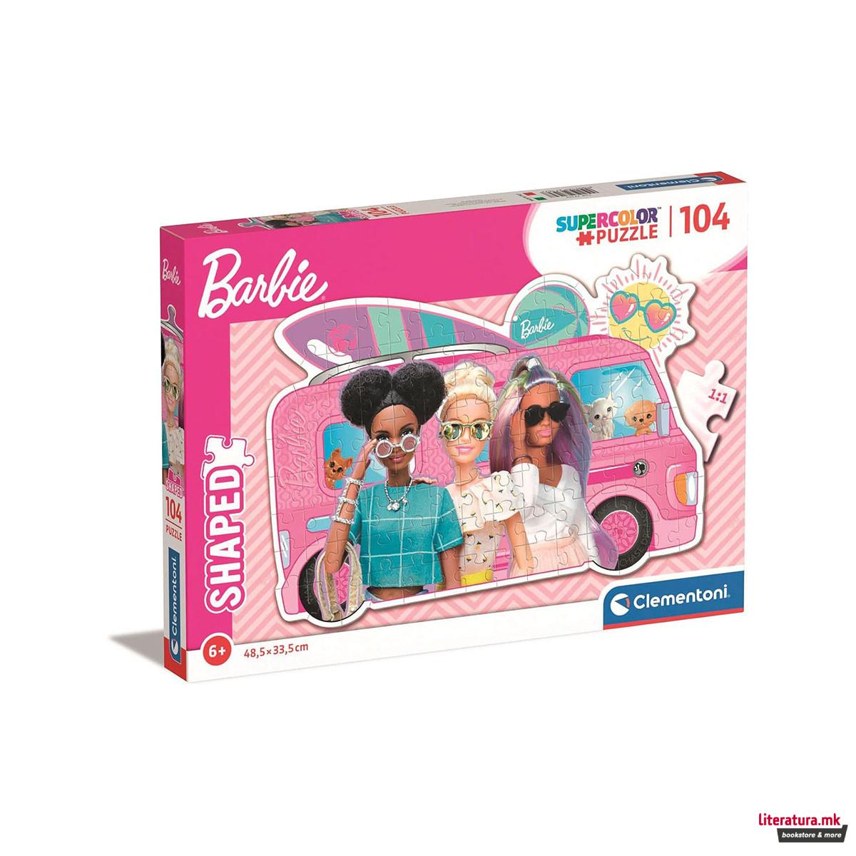Сложувалка, Supercolor Puzzle: Barbie 2, 104 парчиња 