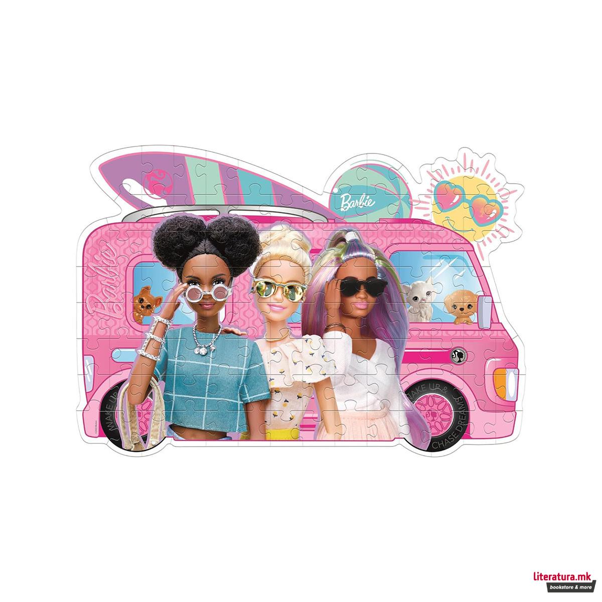 Сложувалка, Supercolor Puzzle: Barbie 2, 104 парчиња 