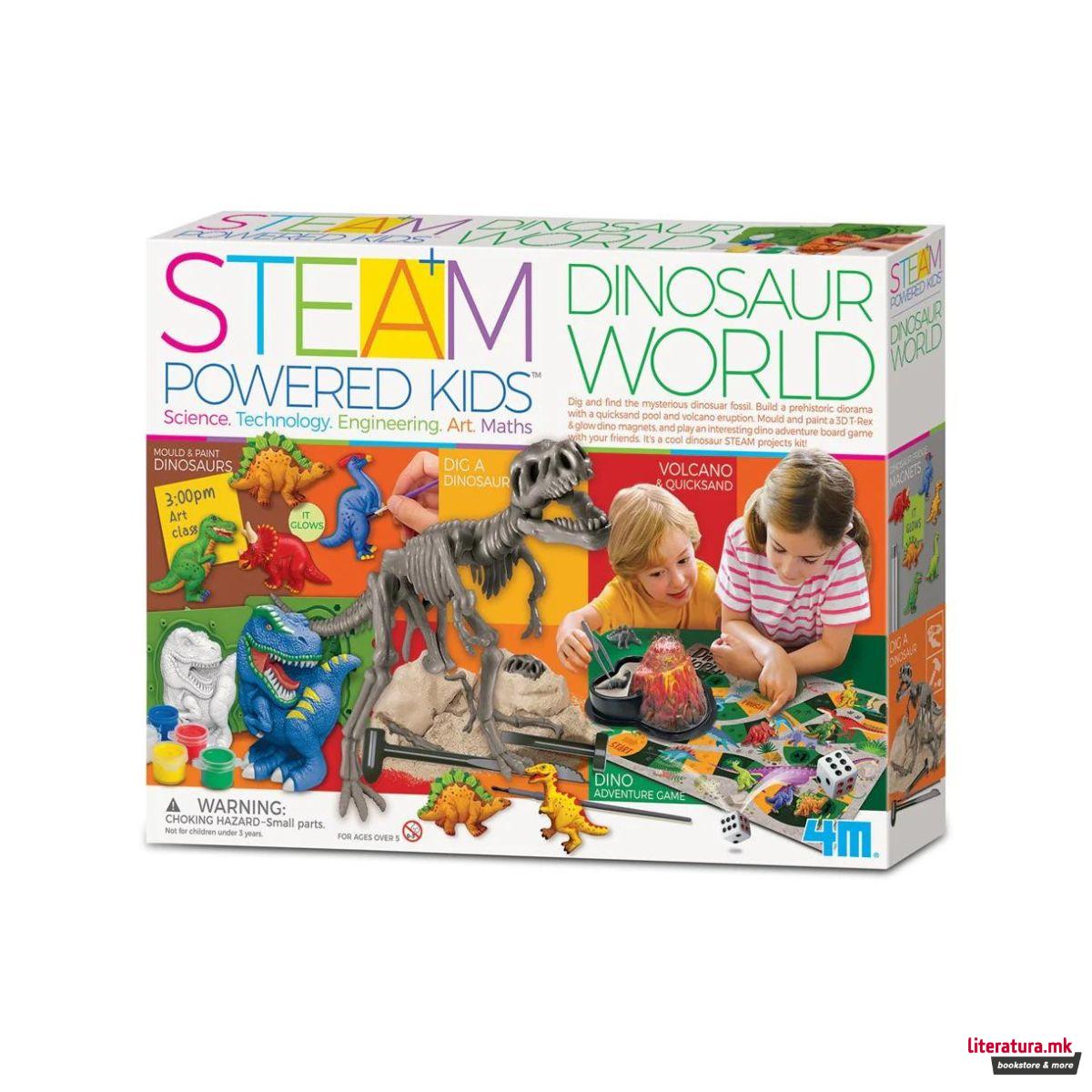 СТЕМ-сет, Dinosaur World 